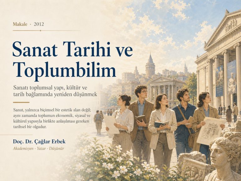 Sanat Tarihi ve Toplumbilim