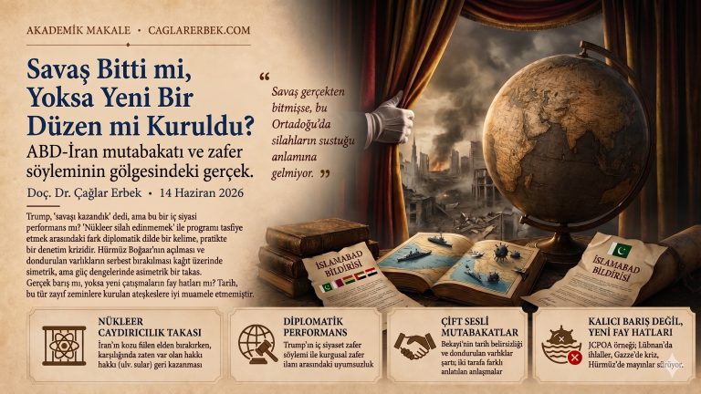 Savaş Bitti mi, Yoksa Yeni Bir Düzen mi Kuruldu?